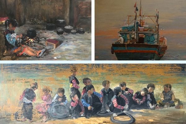 Bộ tứ họa sĩ Hà Thành mở triển lãm mỹ thuật ‘Tứ lập 3’