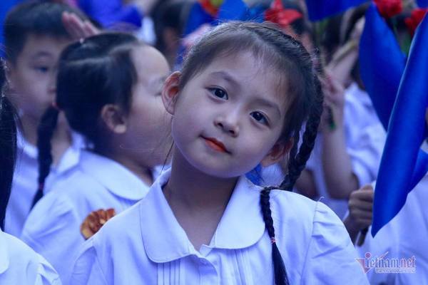 Vẻ đáng yêu của các 'tân binh' trong ngày khai giảng