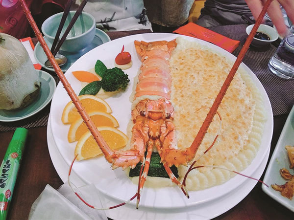 Delicious garden offers treats from the sea