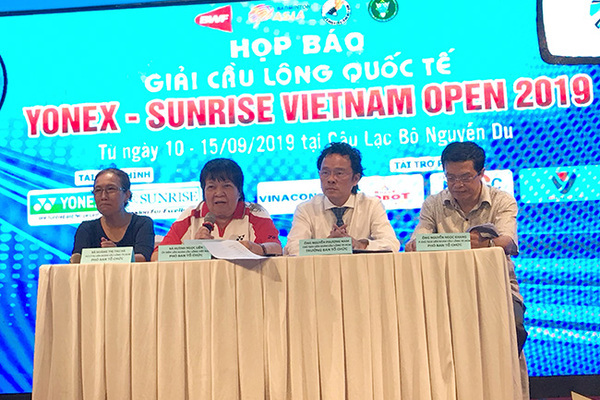 Hơn 130 triệu cho nhà vô địch giải cầu lông Việt Nam Open 2019