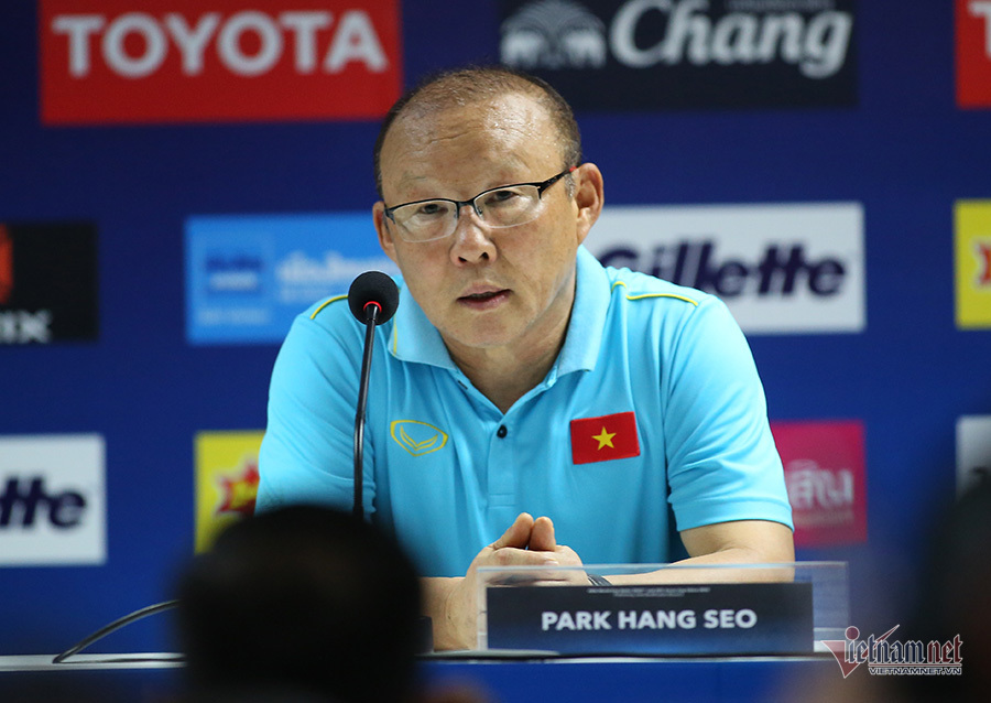 HLV Park Hang Seo: “Thái Lan vẫn là kỳ phùng địch thủ”