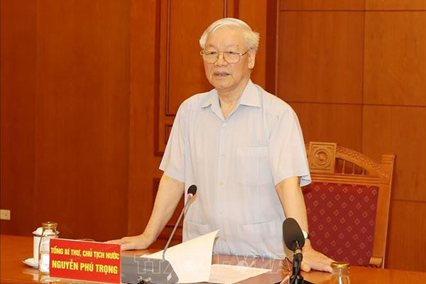 Tổng bí thư, Chủ tịch nước chủ trì họp Tiểu ban Văn kiện Đại hội 13