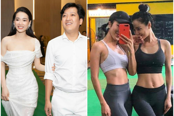 Nhã Phương giảm 15 kg sau sinh, bị Trường Giang ép ăn vì gầy