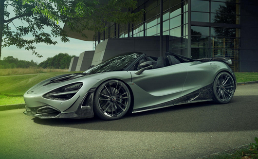 Siêu xe McLaren 720S mui trần cuốn hút với gói độ Novitec