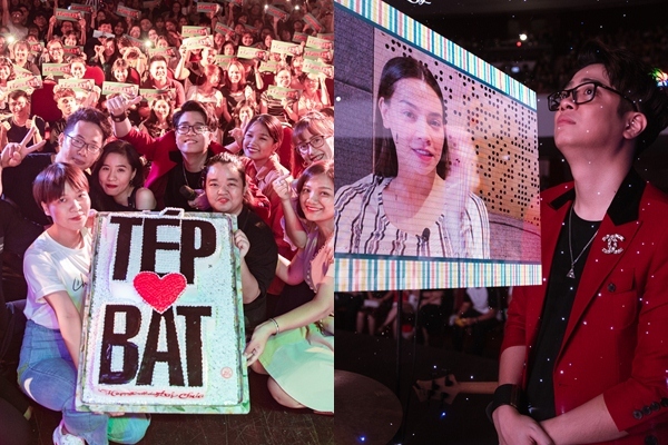 Bùi Anh Tuấn xúc động khi 1.000 fan đội mưa đến chúc mừng sinh nhật