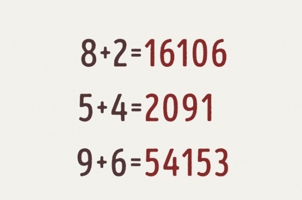 Thử tài suy luận bằng cách tìm ra mối liên hệ giữa các phép tính