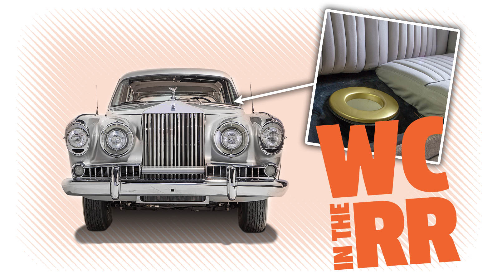 Kỳ lạ, Rolls-Royce trang bị cả nhà vệ sinh trong xe