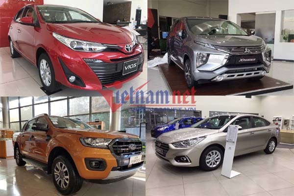 10 mẫu xe ăn khách nhất Việt Nam: Tụt doanh số đồng loạt