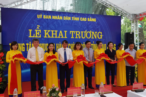 Trung tâm phục vụ hành chính công ngay ở Bưu điện tỉnh Cao Bằng