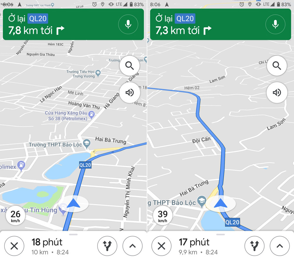 Muốn biết vận tốc di chuyển của mình trên Google Maps (VN)? Hãy theo dõi tính năng theo dõi vận tốc trên bản đồ chỉ đường đi của Google. Tính năng này giúp bạn kiểm tra tốc độ di chuyển và thời gian đến đích thực tế.