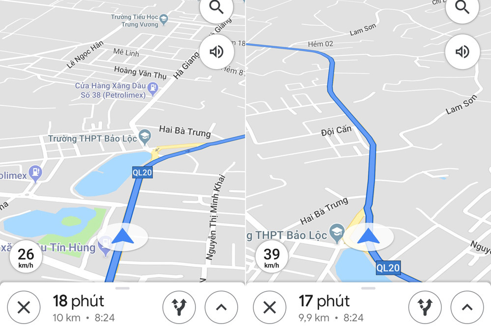 Google Maps tốc độ di chuyển: Khám phá thế giới xung quanh của bạn thông qua tốc độ di chuyển toàn cầu với Google Maps. Với thông tin liên tục về tình trạng giao thông và chỉ dẫn đường đi chính xác, bạn sẽ không bao giờ bị lạc trên đường và luôn sớm đến đích hơn so với dự định.