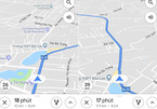 Cách theo dõi vận tốc di chuyển bằng Google Maps