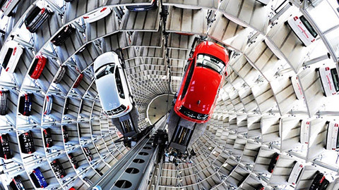 Bãi đỗ xe tự động cao 26 tầng có sức chứa 208 ôtô