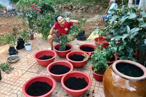 Khu vườn rộng 5.000m2 tại quê nhà Bình Phước của 'nữ hoàng cảnh nóng'