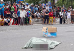 Người phụ nữ làm rơi bao tải chứa xác thai nhi xuống đường ở Kiên Giang