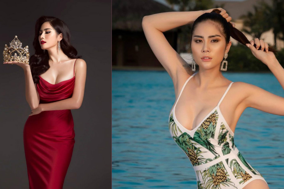 Người đẹp hở ngực ở 'Cuộc đua kỳ thú' thi Hoa hậu Trái đất 2019