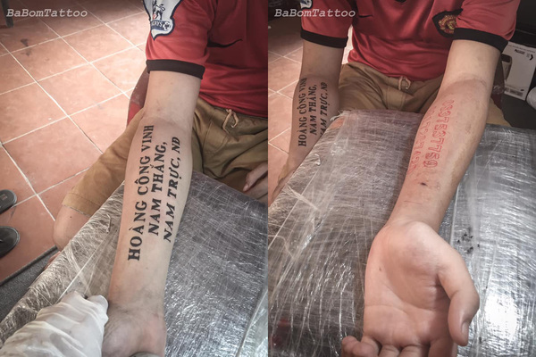 Sự thật xúc động sau câu chuyện ông bố đưa con trai đi xăm kín tay