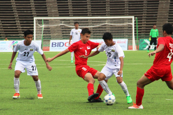 U16 Mông Cổ thắng tối thiểu U16 Macau