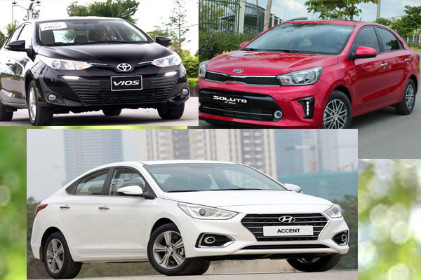 Với 450 triệu, chọn Kia Soluto hay Toyota Vios và Hyundai Accent?