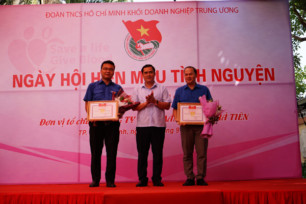 Vicem Hà Tiên tổ chức ngày hội hiến máu tình nguyện 2019