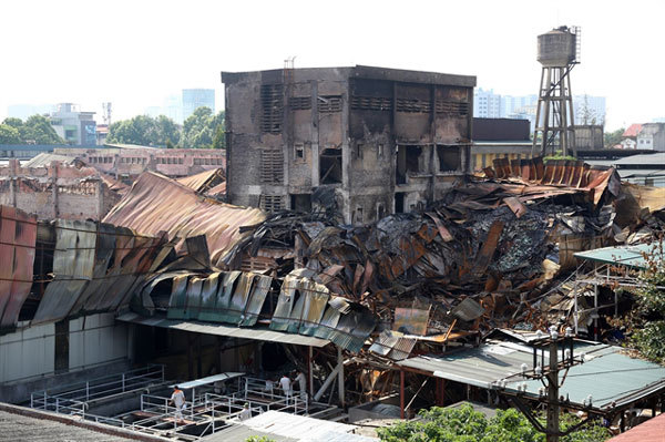 Removal of factories from inner city needed after factory fire