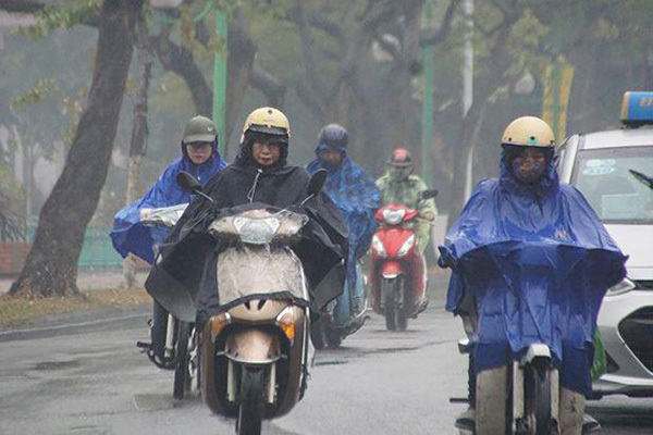 Dự báo thời tiết 18/9, gió đông bắc kèm mưa giông, lốc sét