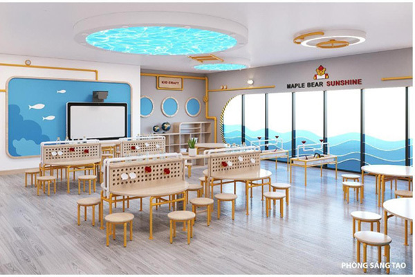 Sắp có trường mầm non 5sao ở Sunshine Riverside