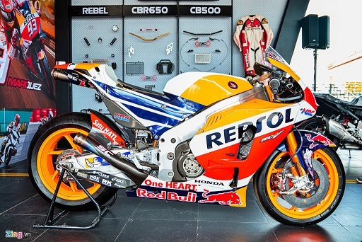 Chi tiết Honda RC213V trị giá 2 triệu USD mà Marc Marquez từng cầm lái