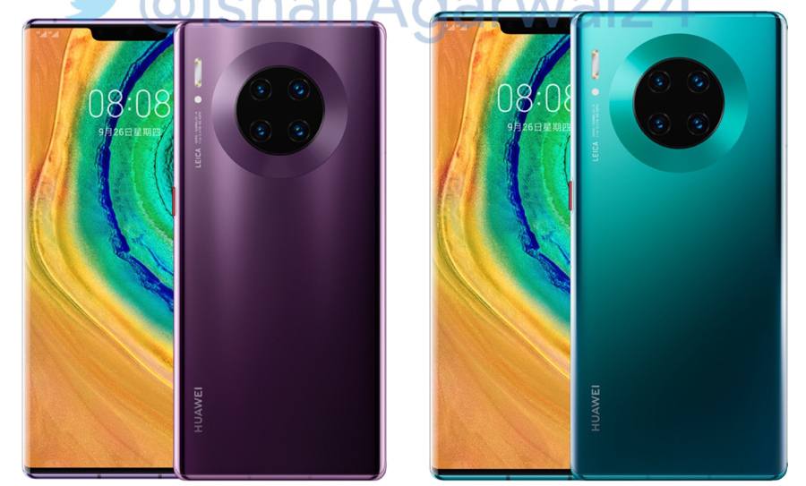 Mate 30, Mate 30 Pro lộ cấu hình trước giờ G, không có ứng dụng Google