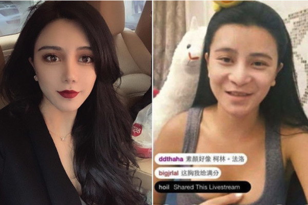 Vô tình tắt app làm đẹp, hot girl lộ mặt mộc khác xa ảnh đăng mạng