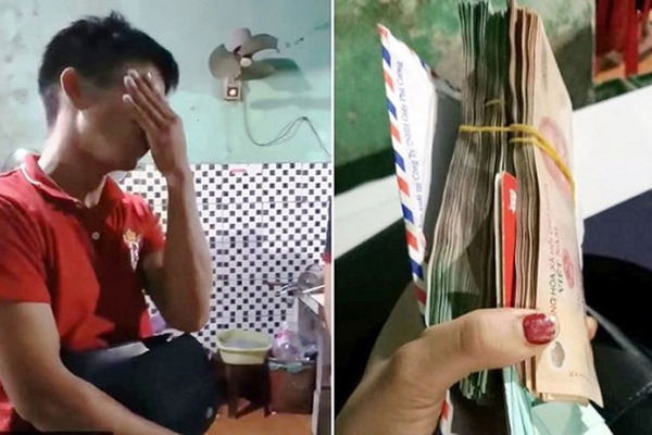 Chàng trai òa khóc khi được trả 200 triệu đồng bỏ quên trong quán ăn