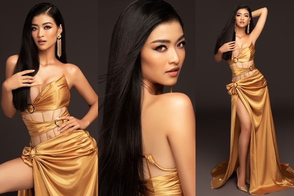 Á hậu Kiều Loan hở bạo trước ngày ‘xuất ngoại’ thi Miss Grand