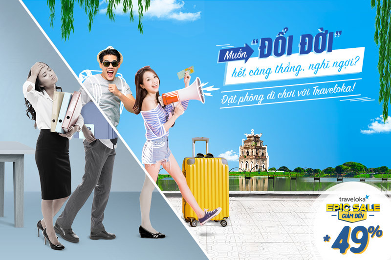 ‘Đổi đời’ với chương trình ‘sale thần thoại’ của Traveloka