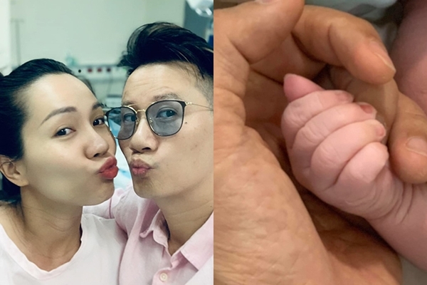 Hoàng Bách hạnh phúc đón con trai thứ 3 chào đời