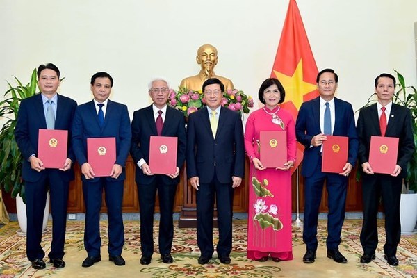 Six new ambassadors appointed