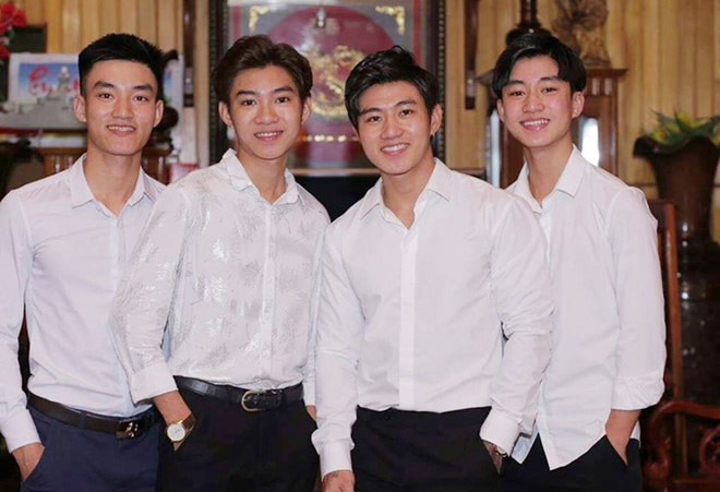 4 anh em Nghệ An và các gia đình nhiều thành viên nổi tiếng trên mạng
