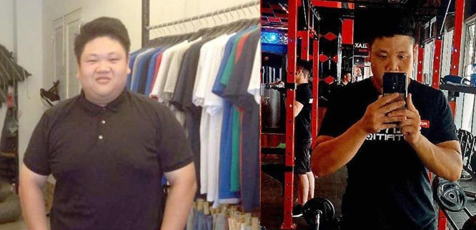 Bố giảm hơn 30 kg khi bị con gái không cho đưa vào lớp vì quá béo