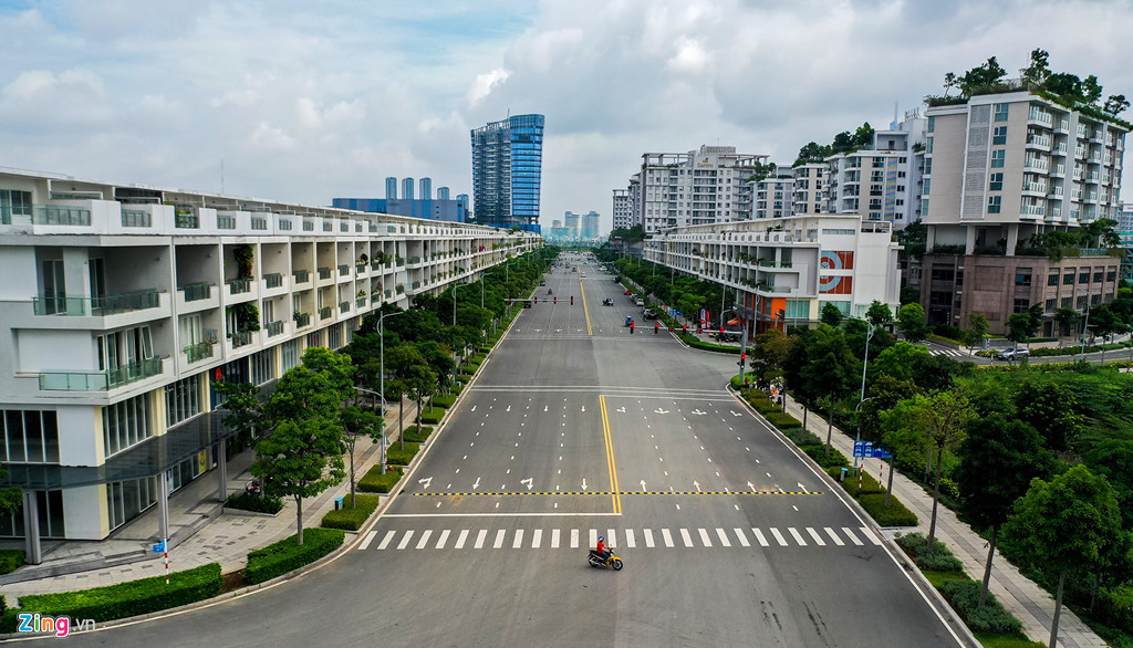 Dãy nhà phố tăng giá 50 tỷ đồng/căn sau 5 năm ở Thủ Thiêm