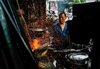 The last iron forger keeps the furnace’s flame burning on Hanoi’s old street