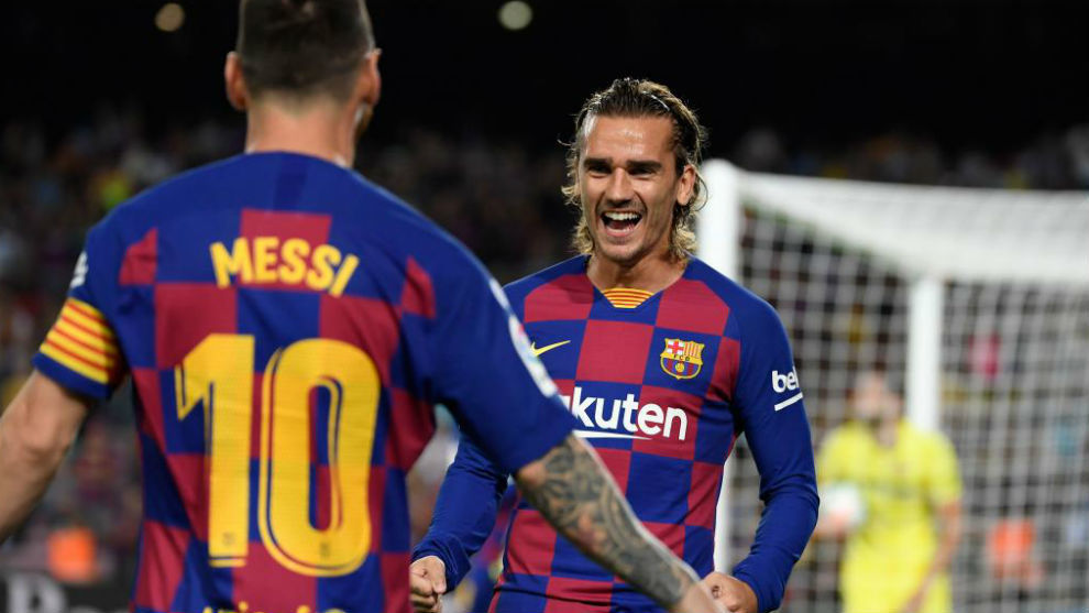 Messi châm ngòi, Griezmann tỏa sáng giúp Barca hạ 