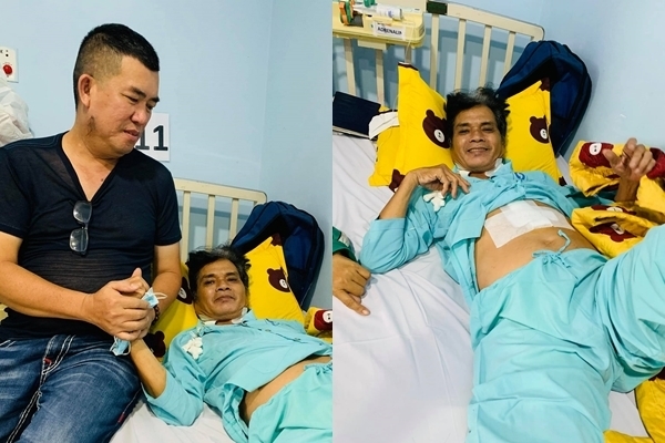 Nghệ sĩ Mai Trần hồi phục sau ca phẫu thuật 8 tiếng
