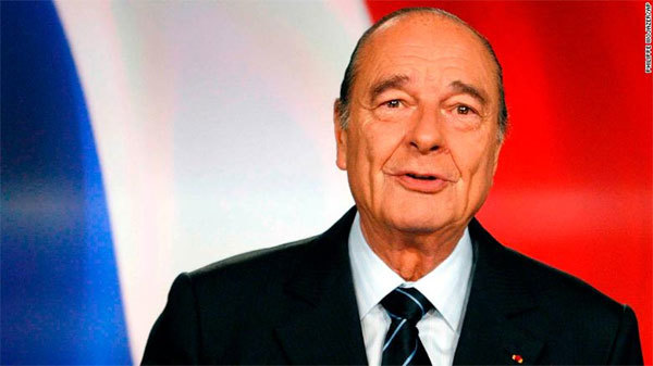 Jacques Chirac, former French president, is dead at 86