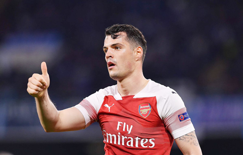 Granit Xhaka được bầu làm đội trưởng Arsenal