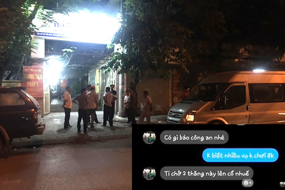 Tin nhắn cuối cùng của tài xế Grab tử vong trên bãi đất trống ở Hà Nội