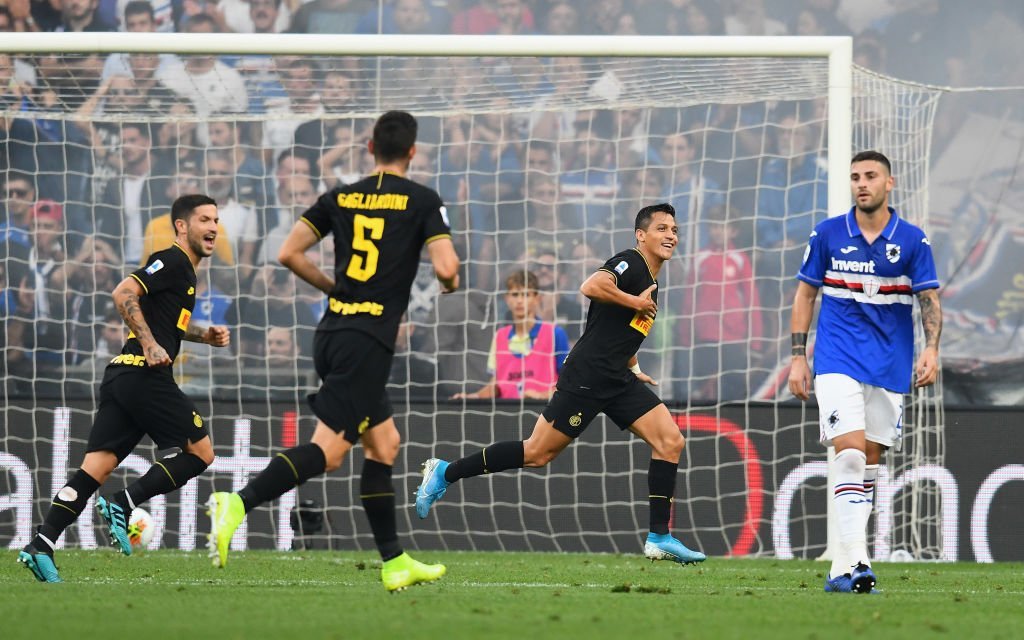 Sampdoria vs Inter: Alexis Sanchez giúp Inter hạ Sampdoria 3