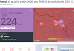Cảnh báo ô nhiễm Hà Nội lên mức tím, những ai không nên ra đường