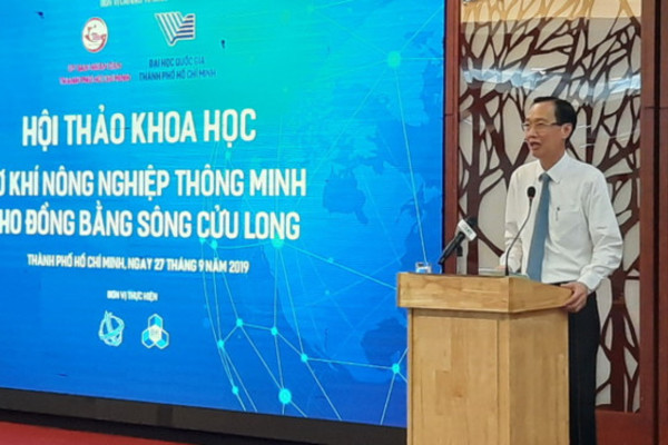 Ngành CNHT cơ khí sẽ tạo đà cho Đồng bằng sông Cửu Long ứng dụng cơ giới hóa