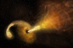 Hình ảnh cực hiếm hố đen vũ trụ 'xé toạc' ngôi sao