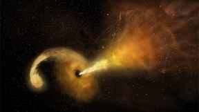 Hình ảnh cực hiếm hố đen vũ trụ 'xé toạc' ngôi sao