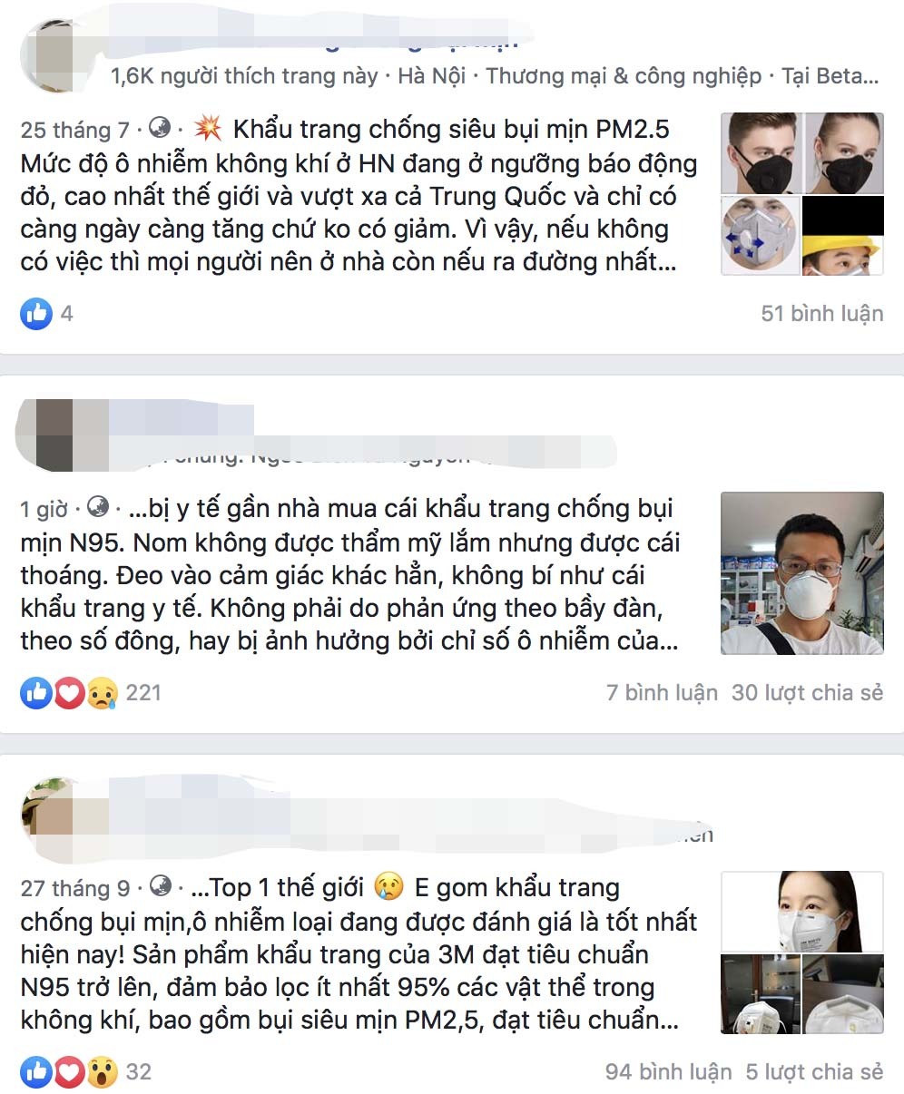 Khiếp sợ bụi mịn hại phổi, dân Hà Nội chỉ biết trông chờ vào thứ này